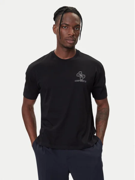 Тениска Guess черно