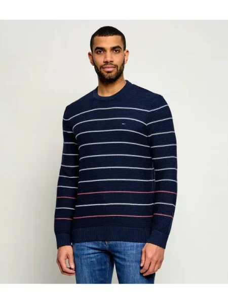 Tommy Jeans Pulover albastru
