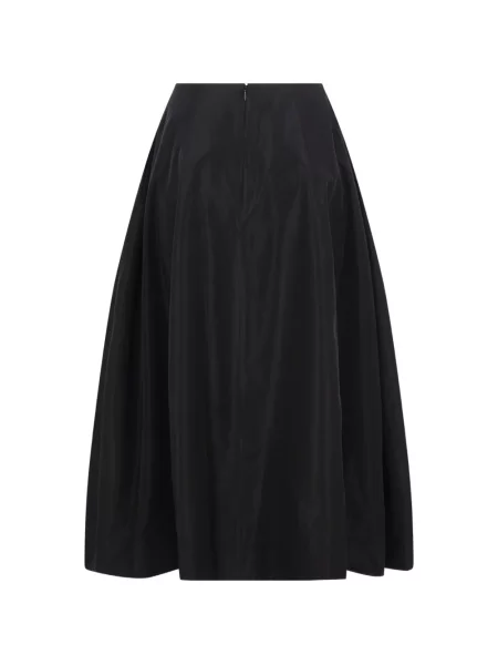 Tafta fustă midi Simone Rocha negru