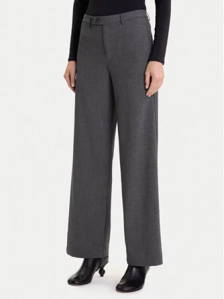 VERO MODA Hlače na crtu VMTEXAS tamo siva