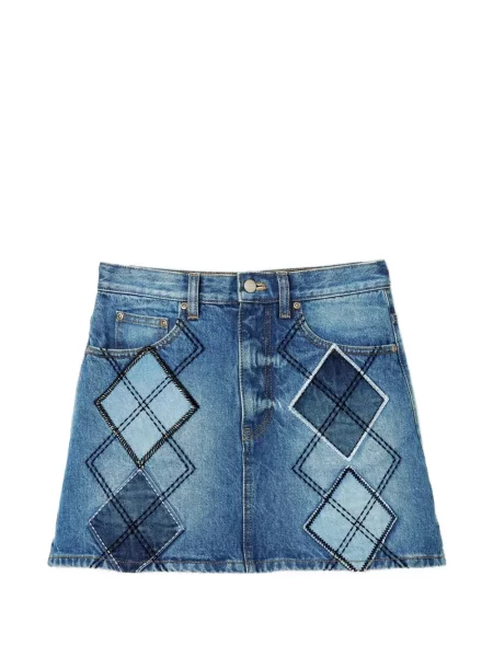 Mini sukňa Marc Jacobs modrá