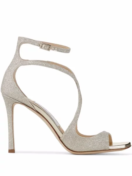 Sandale Jimmy Choo argintiu