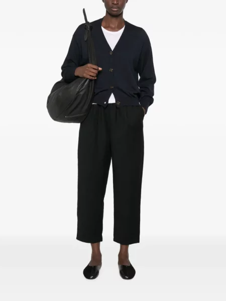Pantaloni Apuntob de lână negru