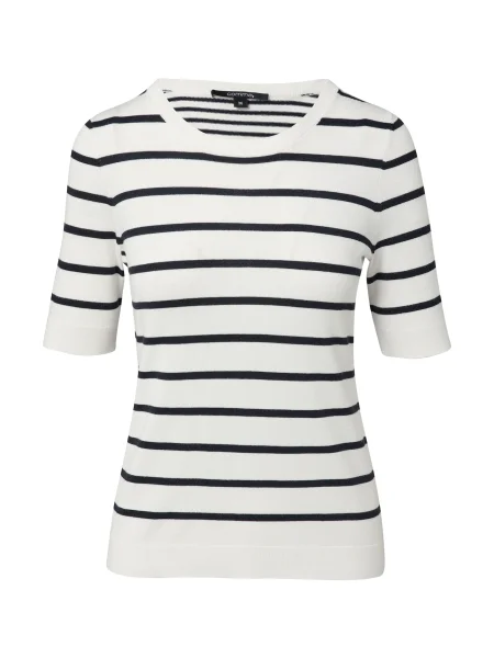 COMMA Sveter čierna biela