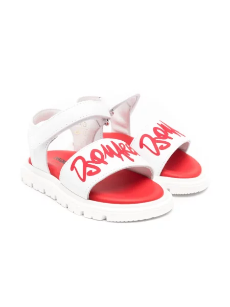 Sandały dziecięce Dsquared2 białe
