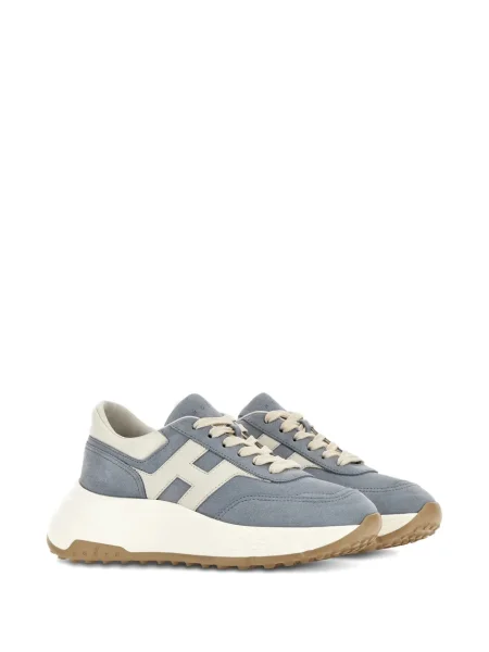 Sneakerși Hogan din piele albastru