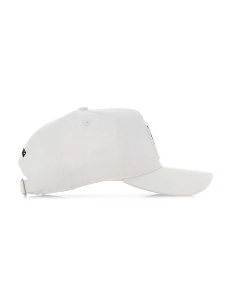 Czapka z daszkiem Dsquared2 biała