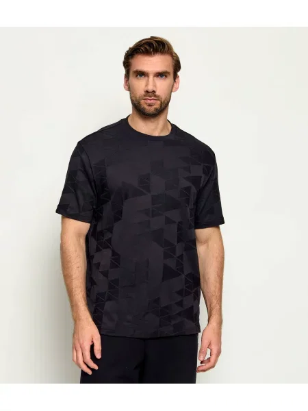 BOSS GREEN Tricou TS_Network JQ negru