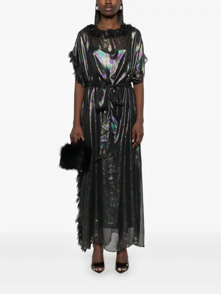 Rochie maxi Baruni de costum negru