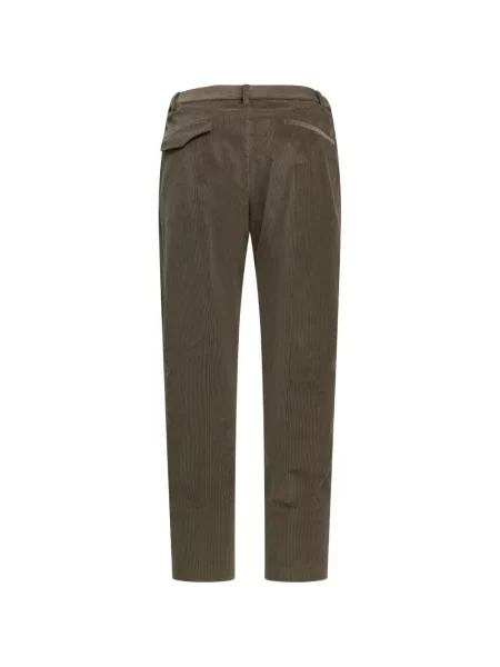 Pantaloni Tagliatore de catifea cord maro