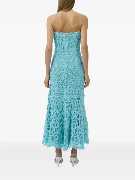Rochie midi Simkhai din dantelă albastru