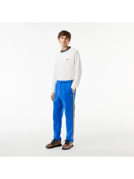 Lacoste Spodnie Dresowe Made French czerwone