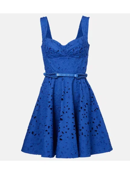 Sukienka midi Rebecca Vallance do kolan garniturowa niebieska