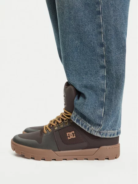 Škornji Dc Shoes rjava