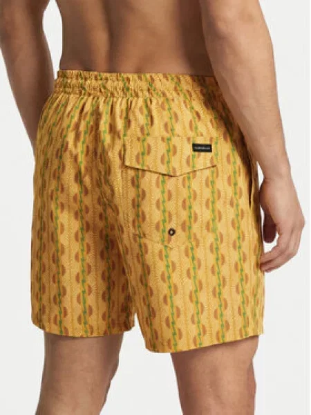 Quiksilver Plaukimo šortai Stretch Printed Volley 16 geltona
