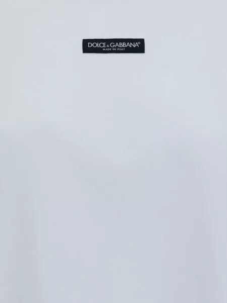 Tricou Dolce & Gabbana cu autograf alb