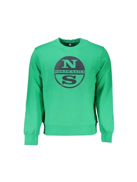 Bluza North Sails z nadrukiem zielona