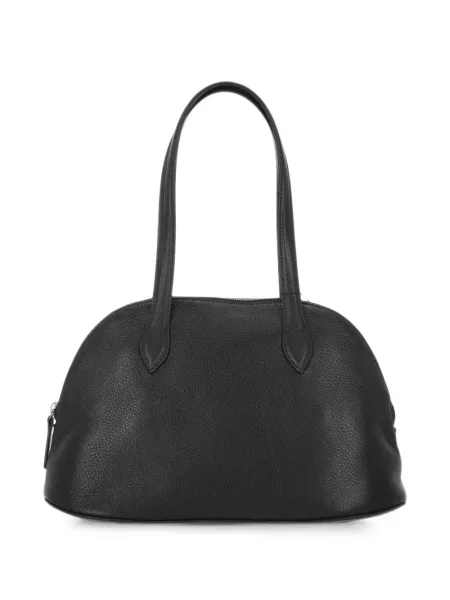 Kožená shopper kabelka Aesther Ekme černá
