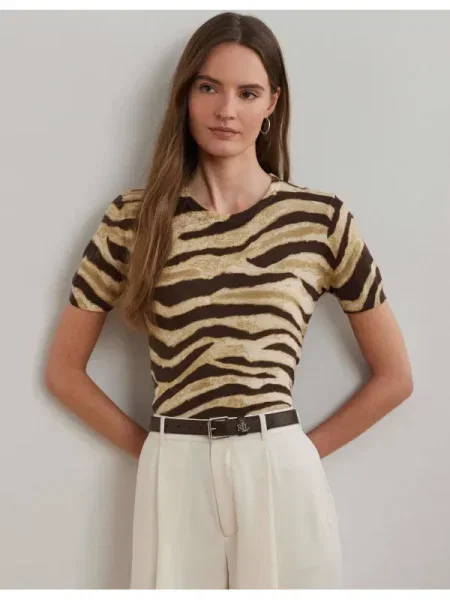 LAUREN RALPH LAUREN Len kötött pulóver EYELAH
