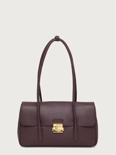 Geantă shopper Coccinelle din piele roșu
