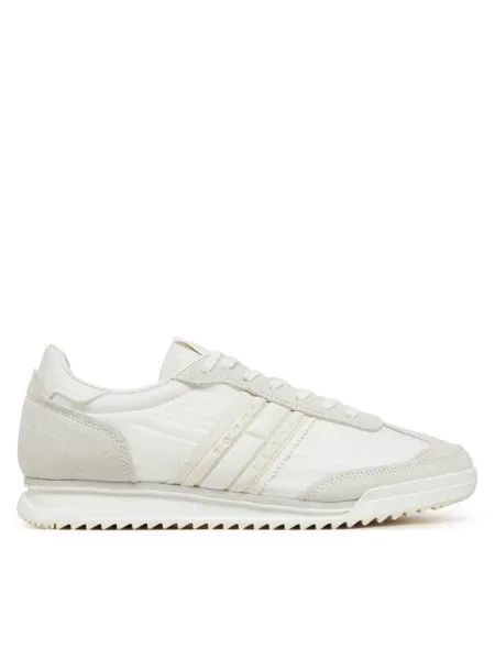 Tommy Jeans Sneakers Tjm Retro Runner Cleated alb