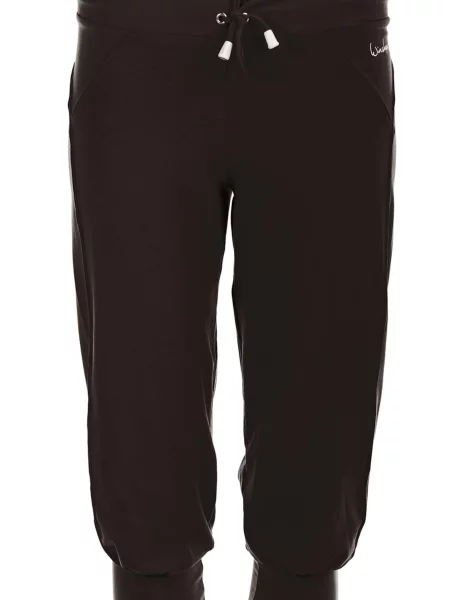 Winshape Pantaloni sport negru alb