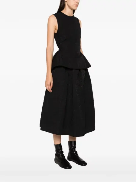 Top Cecilie Bahnsen negru
