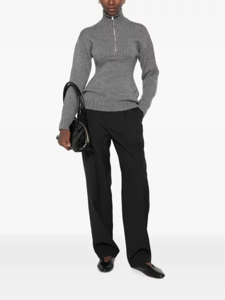 Pulover Jil Sander gri