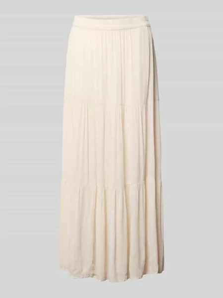 Rozkloszowana spódnica maxi z czystej model MIKKA' Only