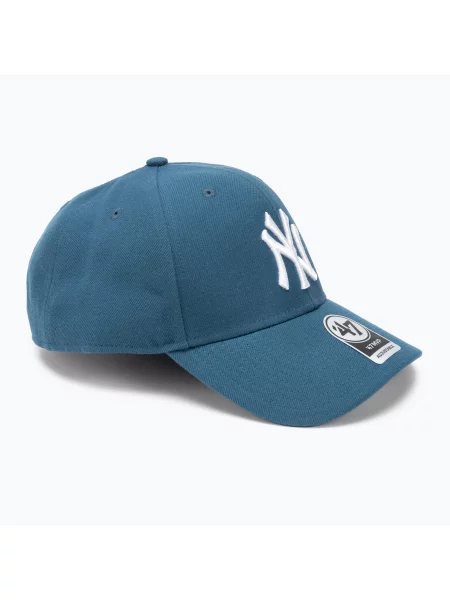 47 Značka MLB New York Yankees MVP SNAPBACK dřevěná baseballová čepice modrá