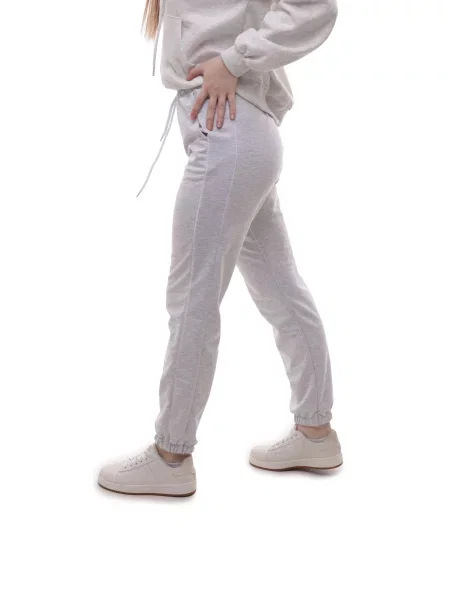 Спортивні штани STREAM світло-сірий віскоза/поліестер сірі