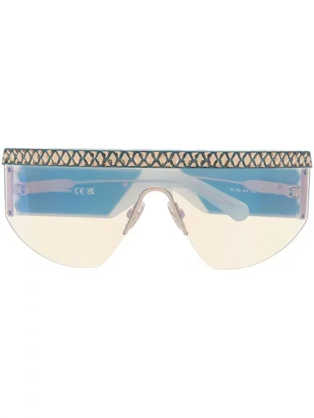 Ochelari de soare Swarovski de cristal albastru
