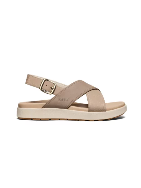 Keen Elle Luxe Cross Strap Sandal W Kobiety Sandały Keen Size: 5 brązowy