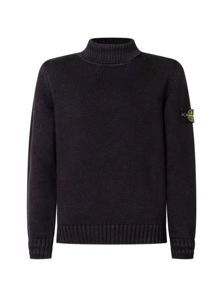 Sweter dziecięcy Stone Island czarny