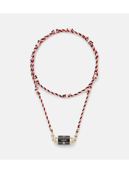 Ogrlica Marie Lichtenberg roza