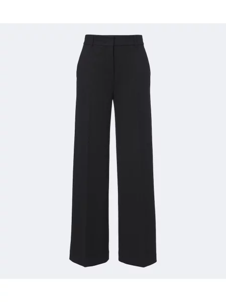 Pantaloni 's Max Mara de lână negru