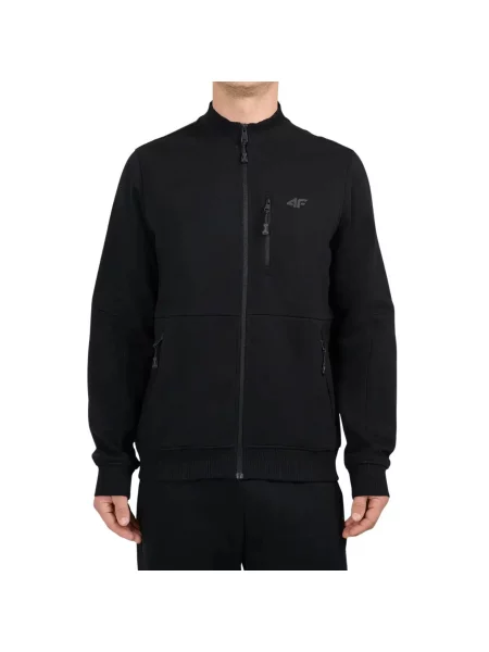 Bluza 4F z wysokim kołnierzem czarna