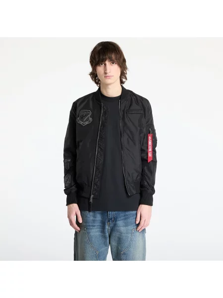 Bunda Alpha Industries TT Flying Tigers black černá