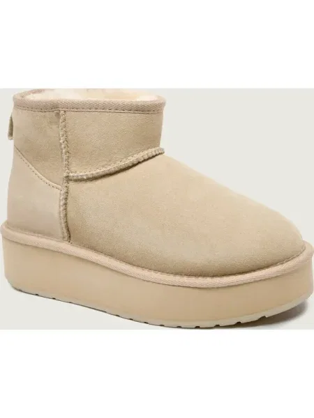 Cizme de zăpadă EMU Australia Stinger Micro Flatform bej