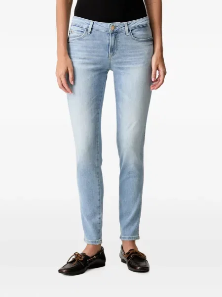 Blugi skinny Guess skinny fit albastru
