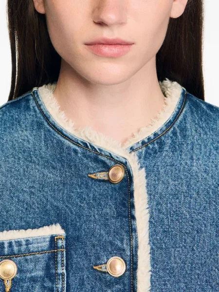 Geacă de blugi Sandro albastru