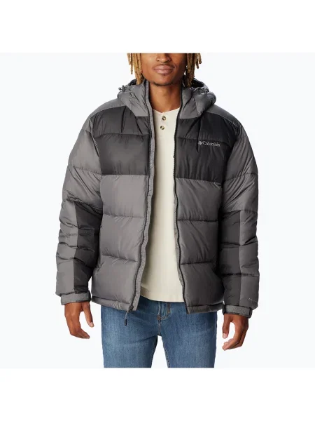 Geacă cu izolare pentru bărbați Columbia Pike Lake II Hooded city grey gri
