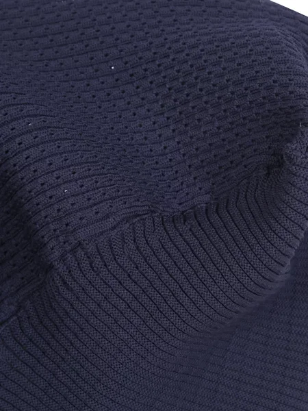 Top Issey Miyake tricotate asimetric negru