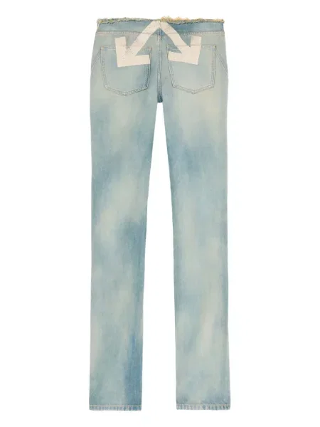 Blugi Off-white alb
