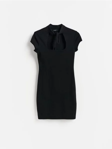 Reserved Rochie cu conținut ridicat de negru