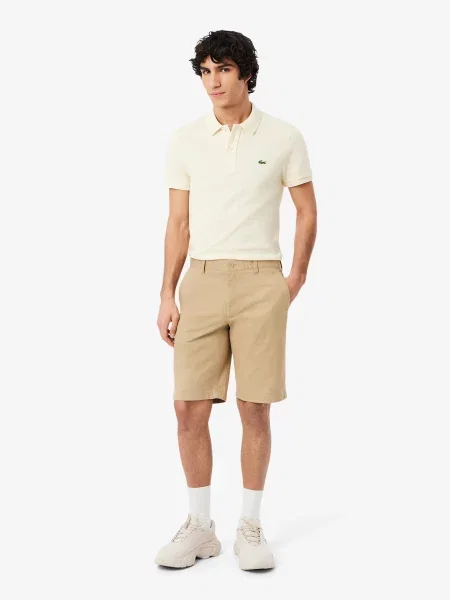 Повсякденні шорти Lacoste бежевий