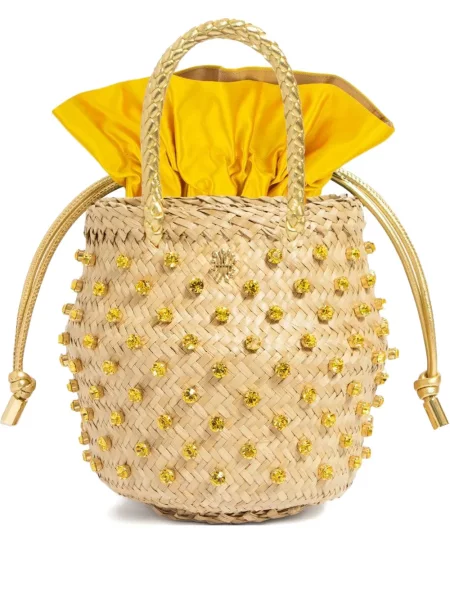 Geantă bucket Le Nine de cristal