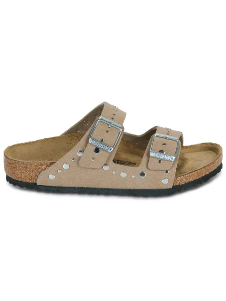 Natikače Birkenstock Arizona Rivet S bež