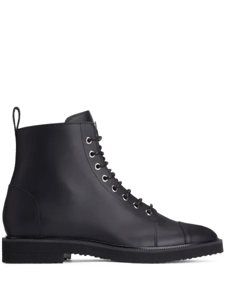 Cizme scurte Giuseppe Zanotti din piele negru