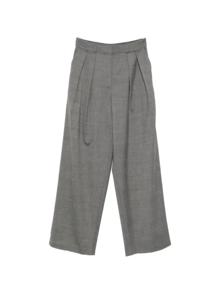 Pantaloni The Frankie Shop plisate gri
